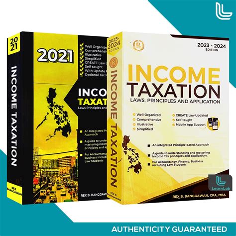 Income Taxation Laws And Principles 2023.